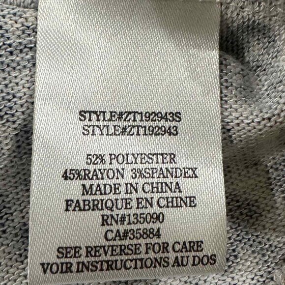 Z Supply Leopard V-Neck T-Shirt Large - Picture 6 of 6